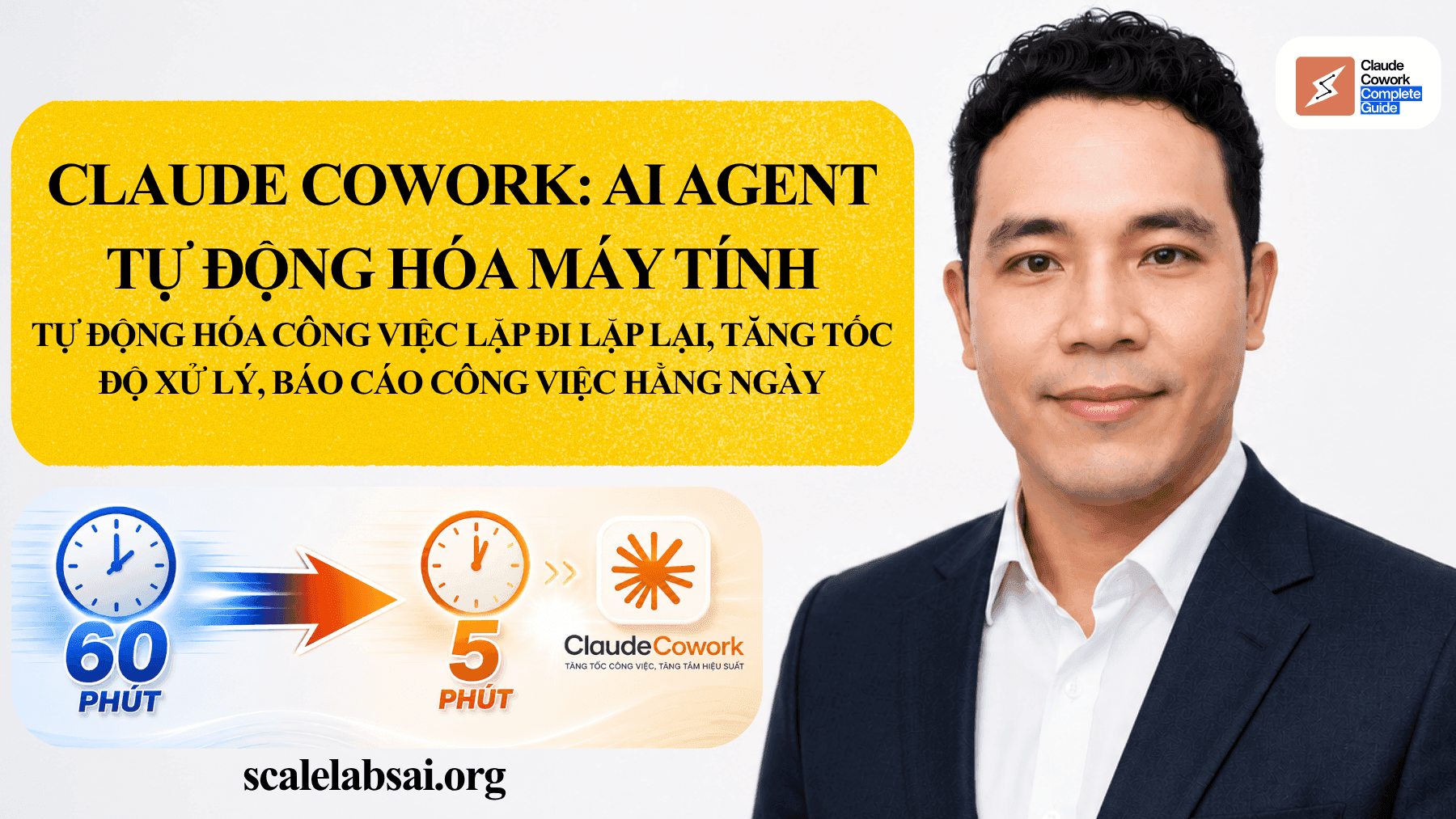 Claude Cowork: AI Agent for Computer Automation, Automating Repetitive Tasks, Increasing Processing Speed, and Daily Work Reporting.