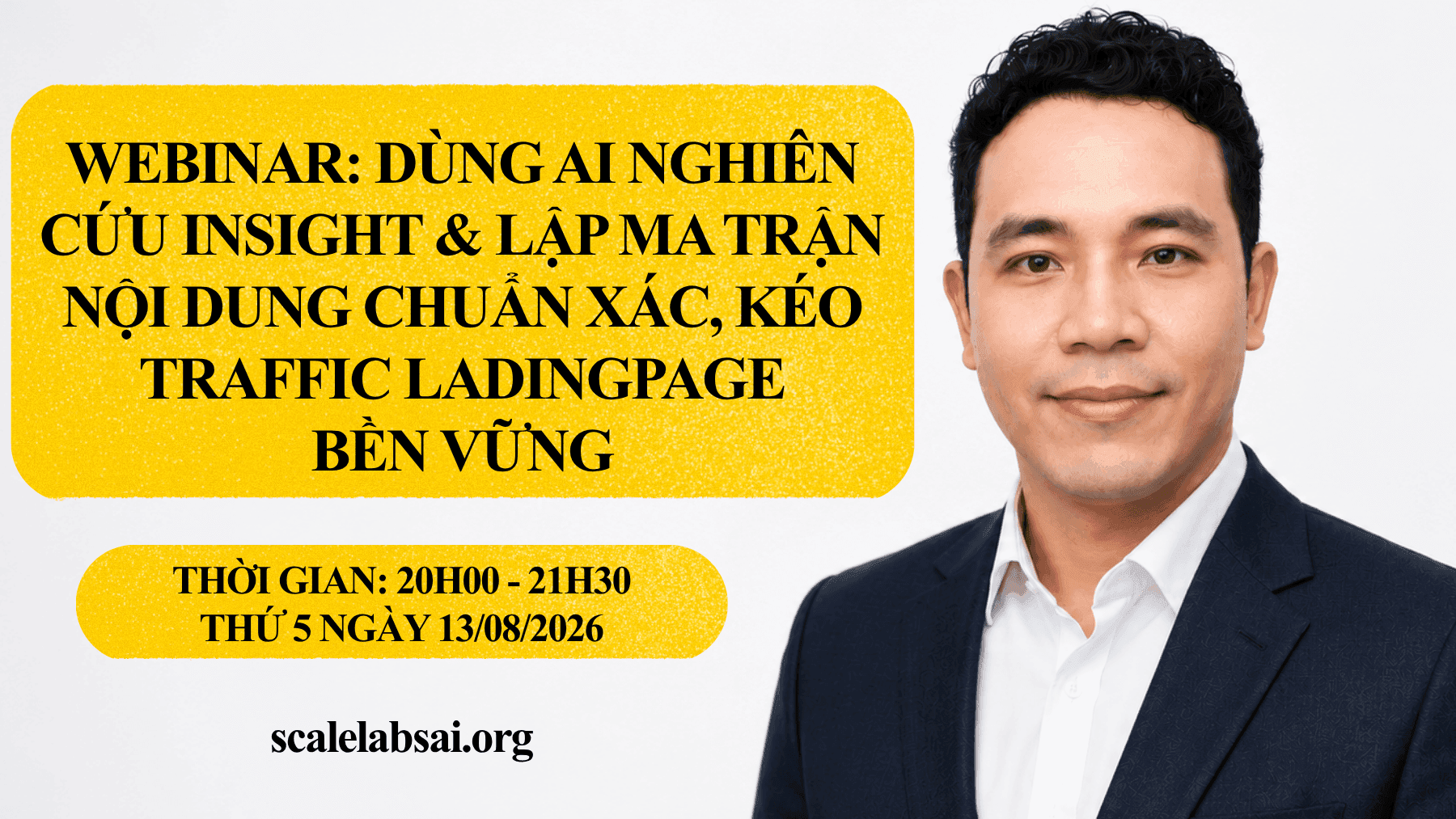 WEBINAR: LÀM CHỦ TRACKING ĐO LƯỜNG & TỰ ĐỘNG HÓA BÁO CÁO BẰNG AI